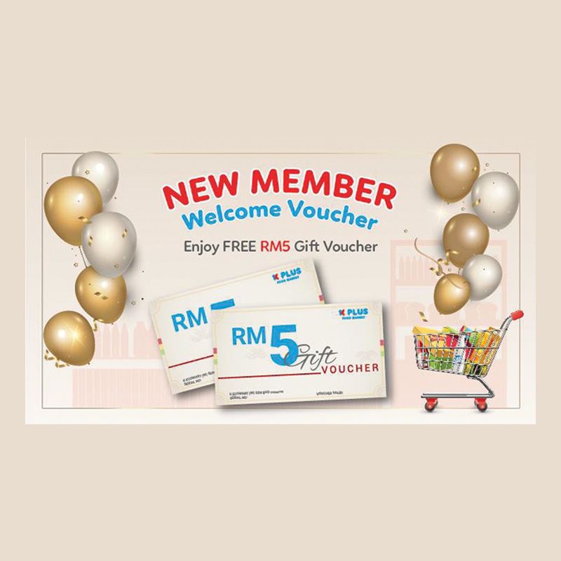 SIGN UP & GET FREE RM 5 E-VOUCHER!