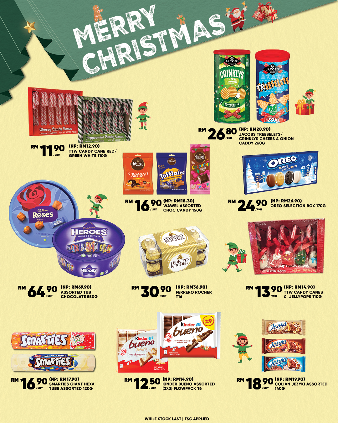 Merry Christmas Snack Wonderland 🎄 🎅 ❄️ ✨