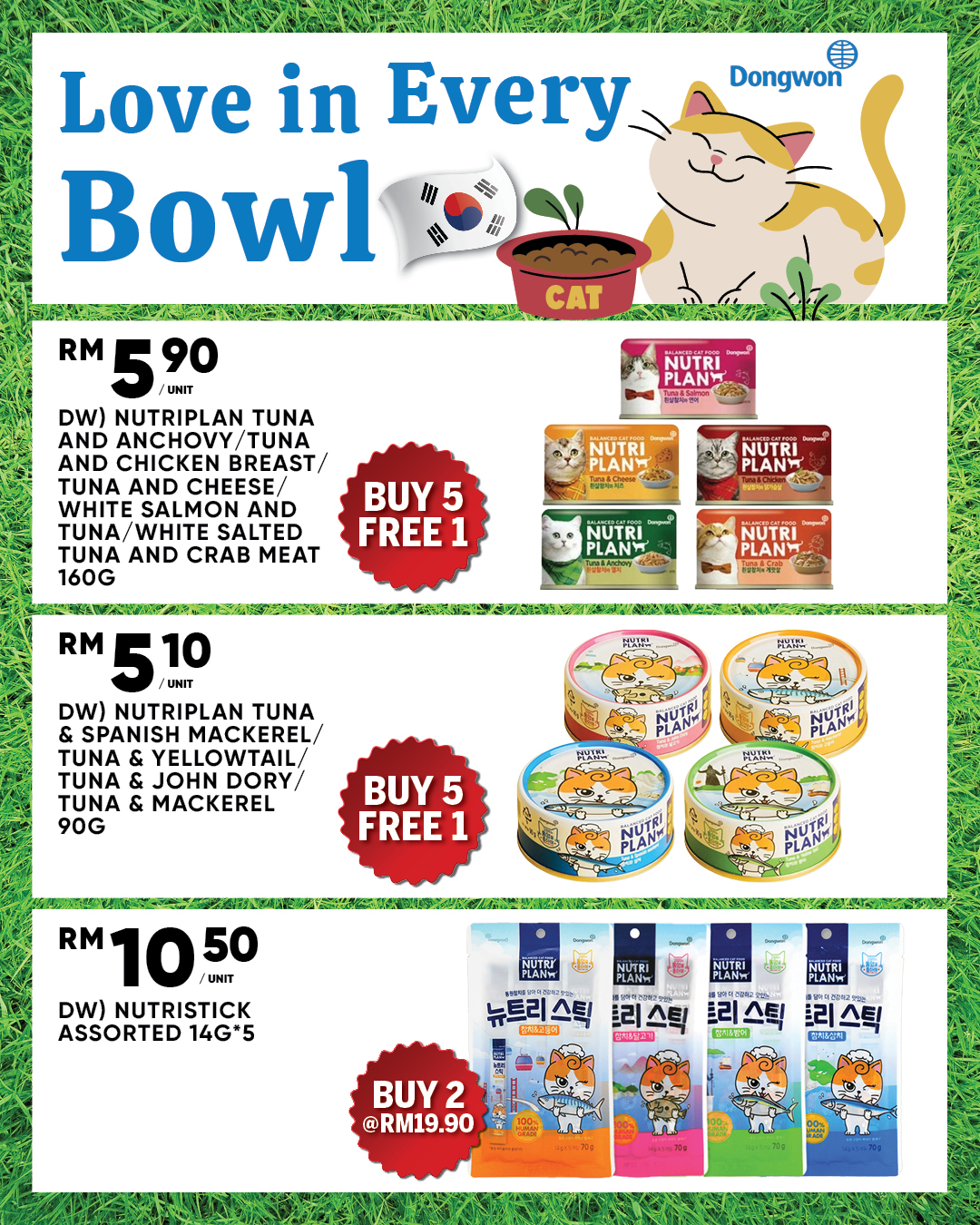 K-Plus Saranghae Family: Love in Every Bowl! 🇰🇷🐾